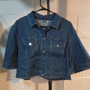 Chico's Blue Denim Jacket